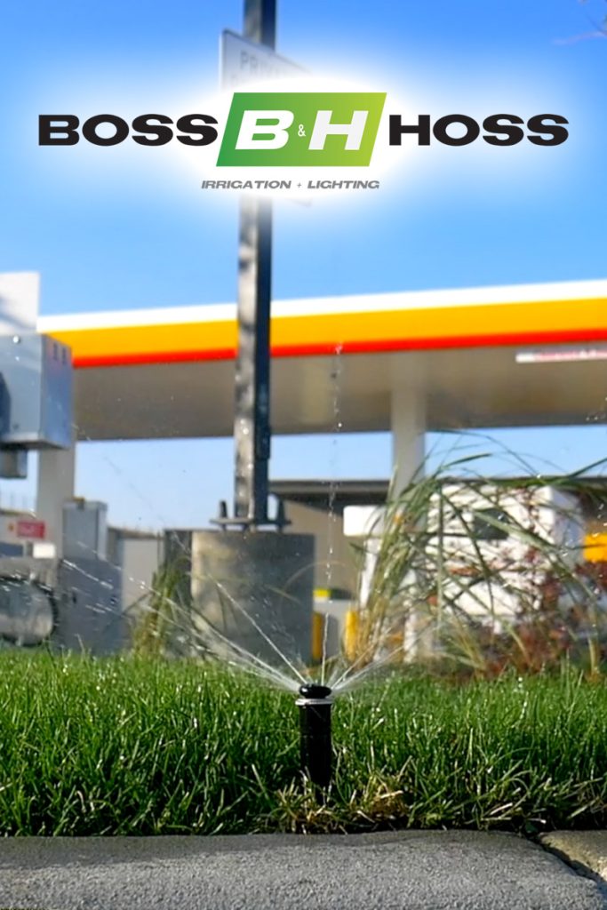 Irrigation system installation by Boss & Hoss in Calgary